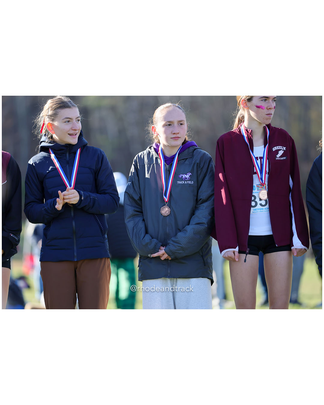 16 Sofia Holovatska South Windsor-CT 19:34.91 - 17 Addison Elliott Hampden Academy-ME 19:35.10 - 18 Rowan Barry Greely-ME 19:36.65 - New En…